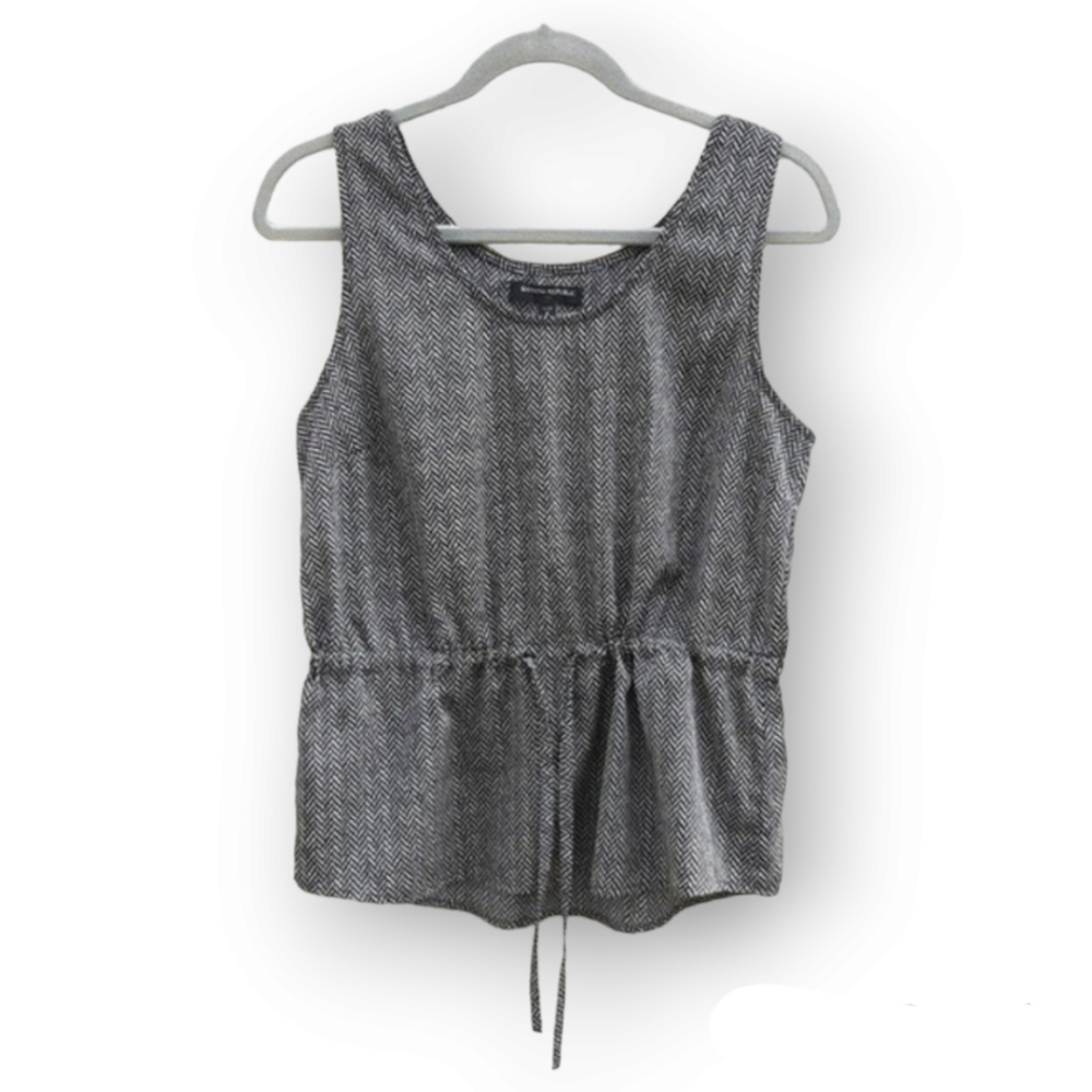 Banana Republic Gray Sleeveless Top